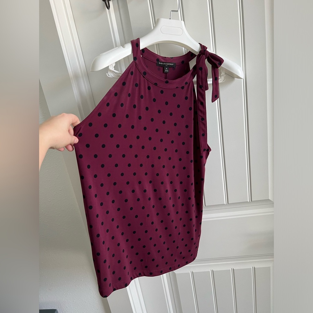 Banana Republic Polka Dot Top